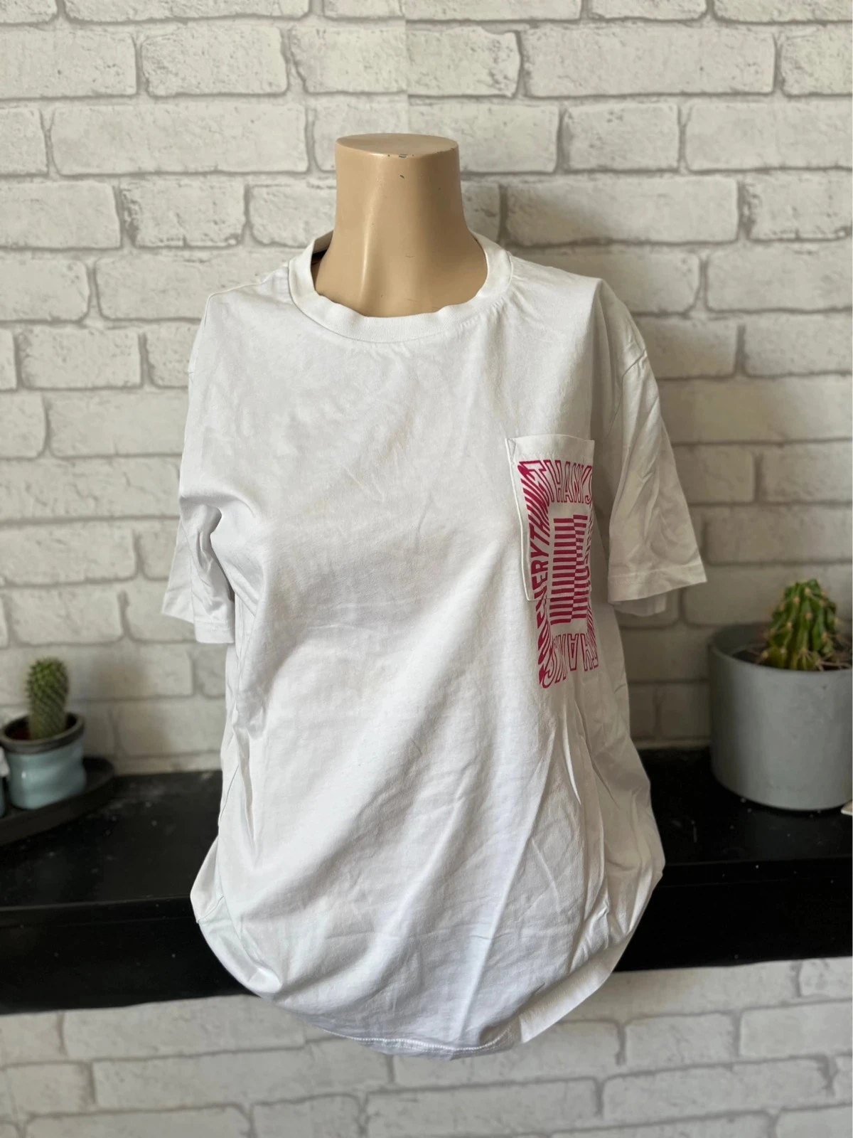 T-shirt blanc homme – Taille 38 – CELIO